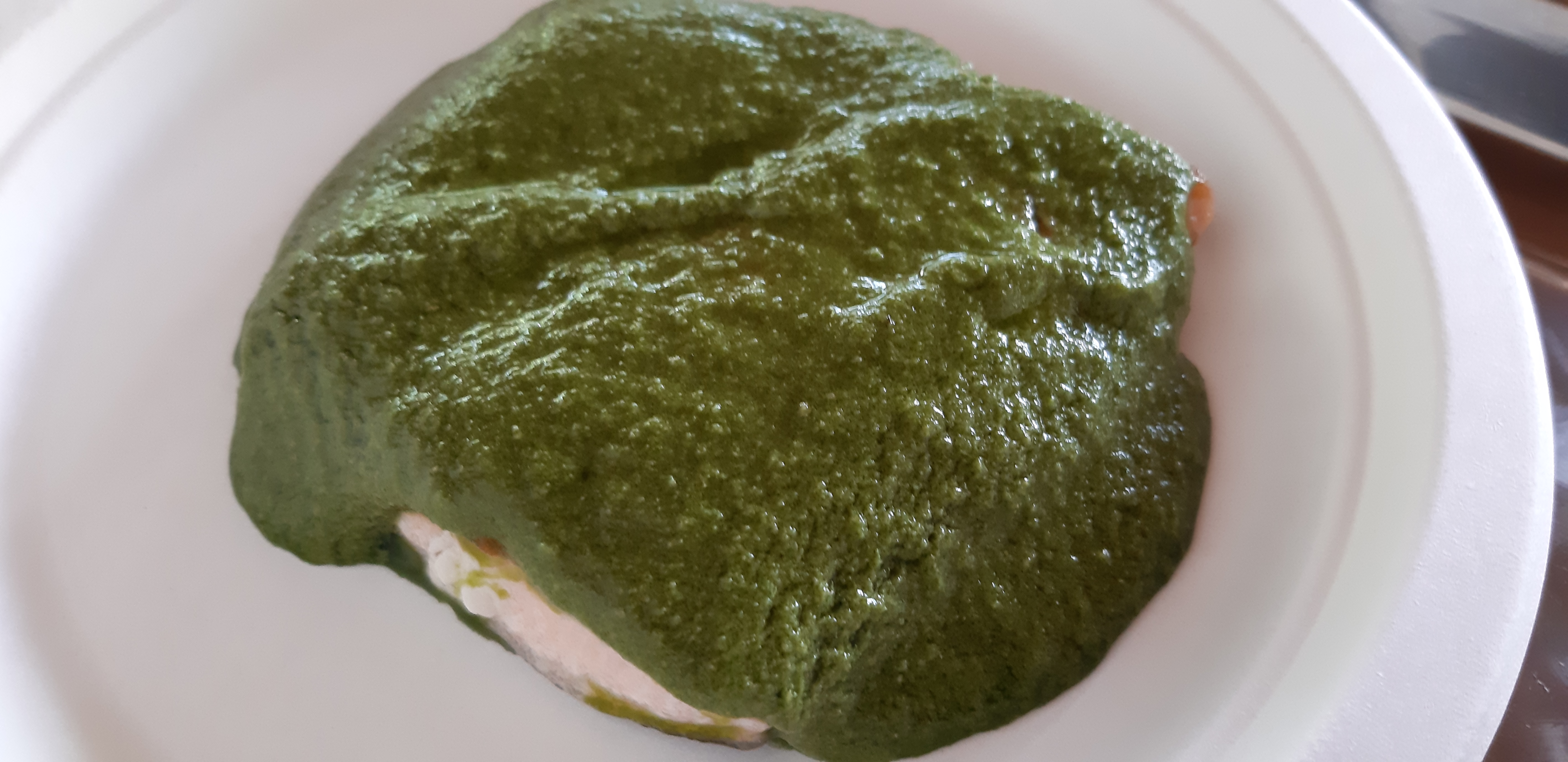 Filetto di pesce in salsa verde - Alla Sostra Take Away Restaurant