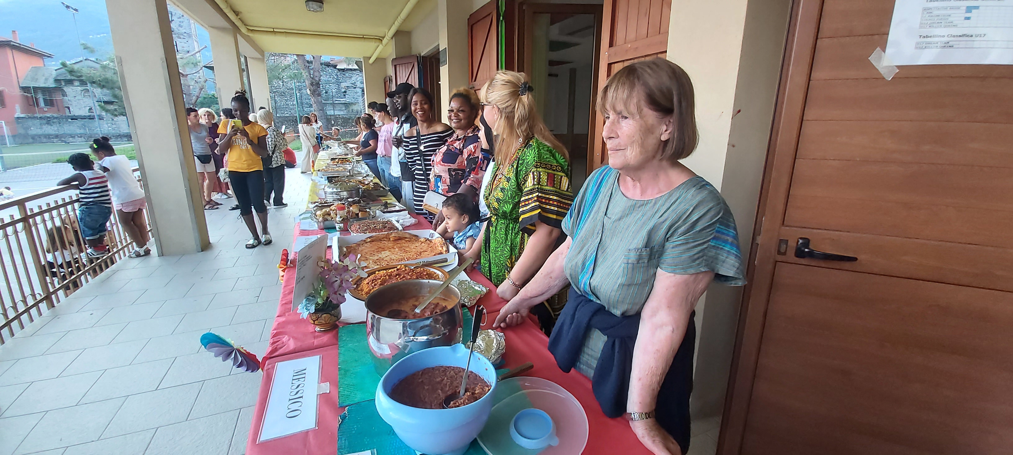 Multi-Ethnic Food Festival at Dervio, Italy